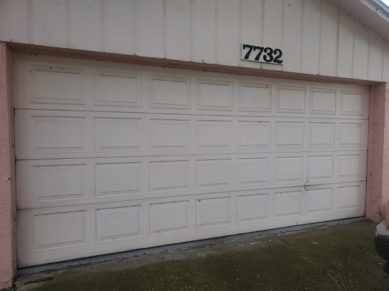 Garage Door Off Track Repair In Tampa Fl 33615