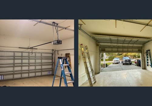High Lift Garage Door Conversion In Tampa FL 33611