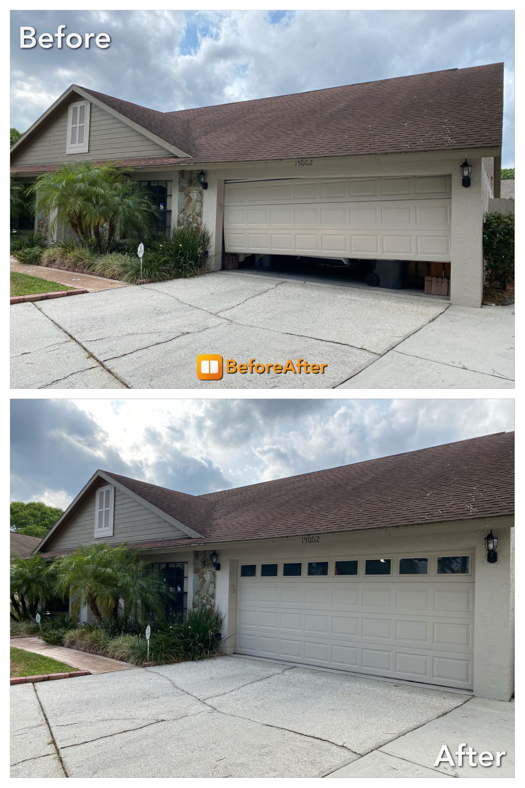 Garage Door Off Track Repair Tampa FL 33625 - Local Garage Door Pros Garage Door Off Track Repair Tampa FL 33625