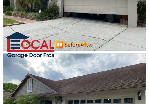 Garage Door Off Track Repair Tampa FL 33625