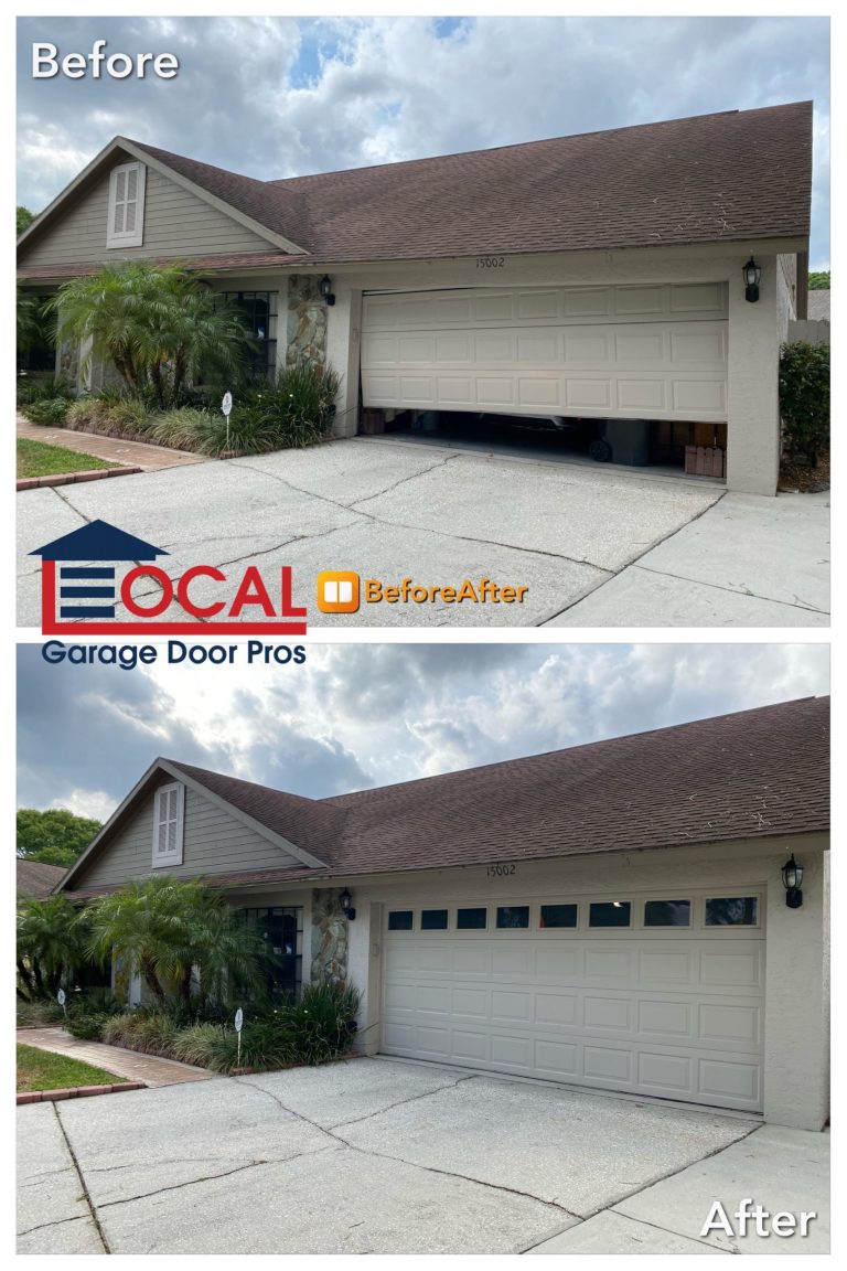 Garage Door Off Track Repair Tampa FL 33625
