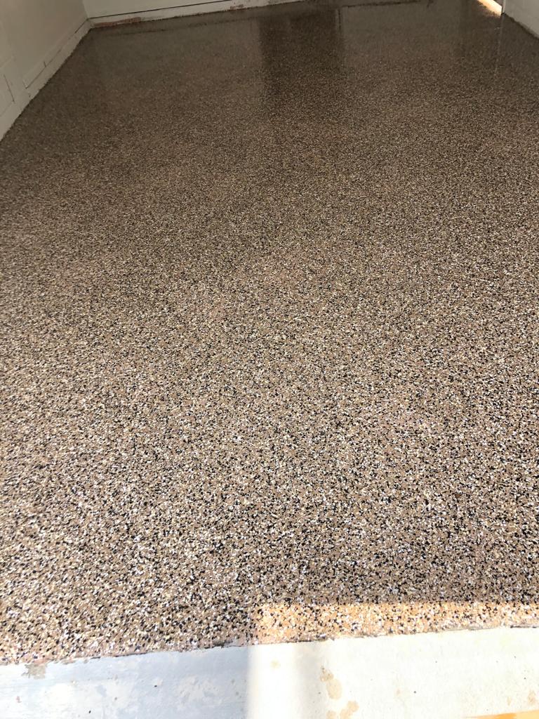 Residential Garage Epoxy Flooring In Saint Petersburg Fl