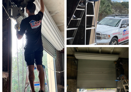 Commercial Roll Up Door Off Track Repair Lakeland, FL 33801
