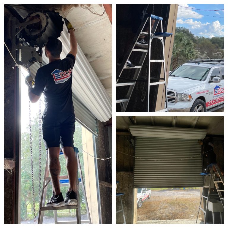 Commercial Roll Up Door Off Track Repair Lakeland, FL 33801