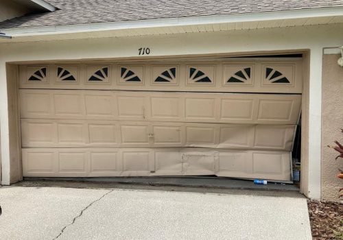 New Garage Door Installed In Brandon FL