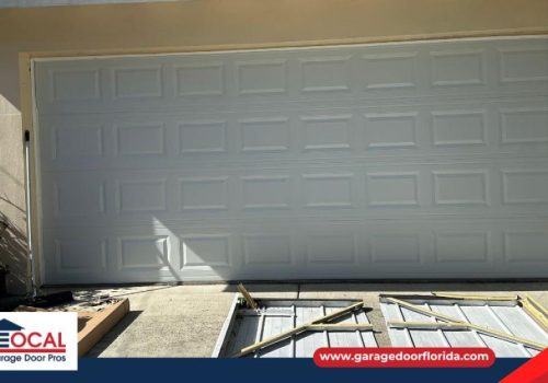 Hurricane Rated Garage Door And Opener Installation in Palm Harbor, FL