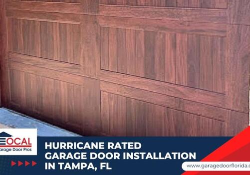 Hurricane Rated Garage Door Installation in Tampa, FL