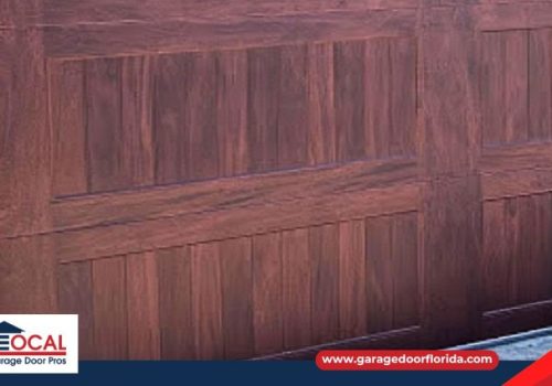 Hurricane Rated Garage Door Installation in Tampa, FL