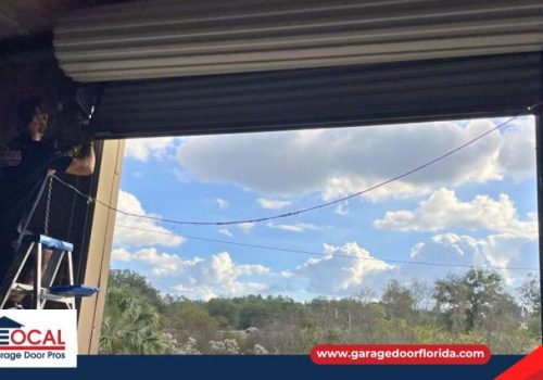 Noisy Garage Door Repair in Pinellas Park, FL