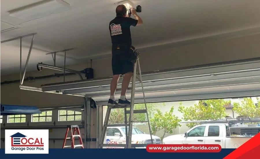 garage door maintenance cleaning