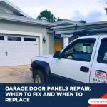 garage door panels repair