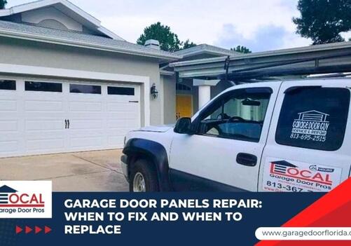 garage door panels repair