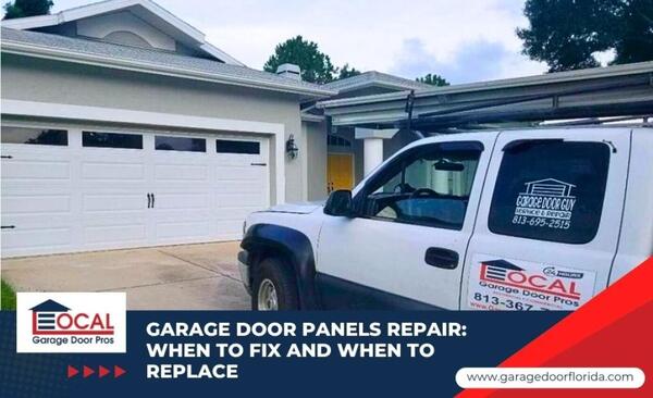 garage door panels repair
