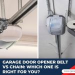 Garage Door Opener Belt vs Chain Which One Is Right for You 1