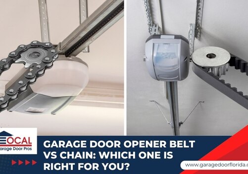 Garage Door Opener Belt vs Chain Which One Is Right for You 1