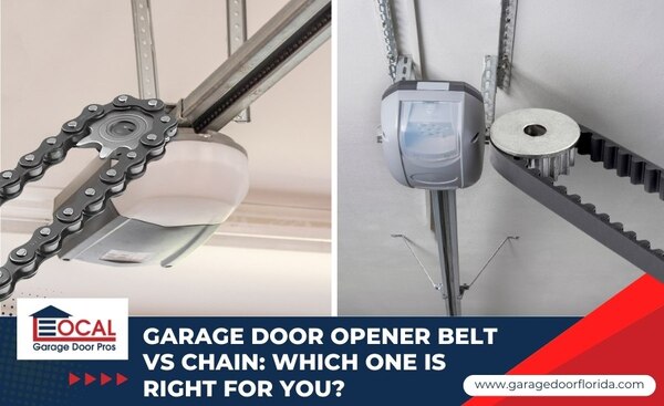 Garage Door Opener Belt vs Chain Which One Is Right for You 1