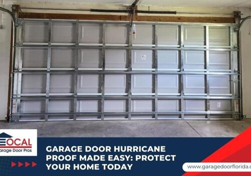 garage door hurricane proof