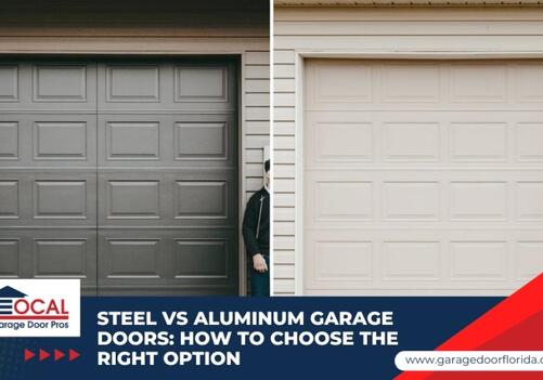 steel vs aluminum garage doors