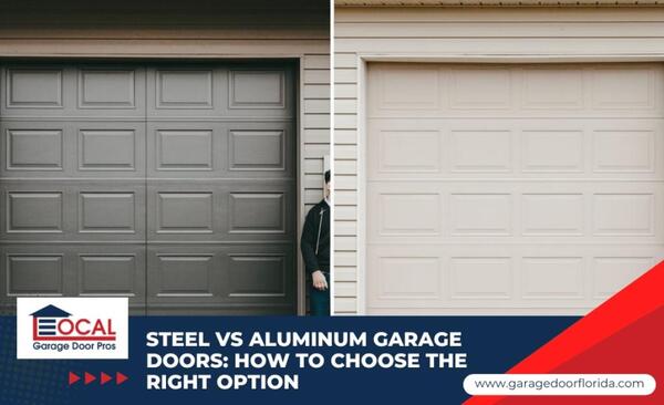 steel vs aluminum garage doors