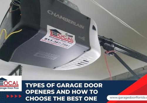 Types of Garage Door Openers and How to Choose the Best One