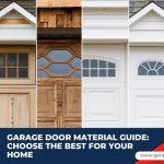 Garage door material