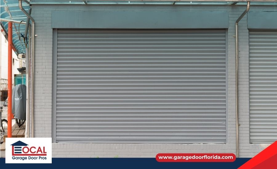Roll-Up Garage Door in Small Garage