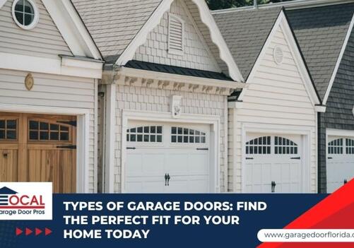 types of garage doors