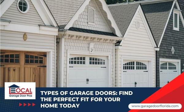types of garage doors