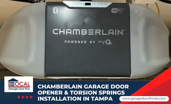 Chamberlain Garage Door Opener Torsion Springs Installation Tampa