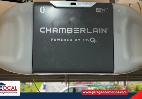Chamberlain Garage Door Opener & Torsion Springs Installation in Tampa