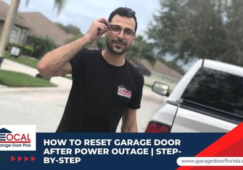 How to Reset Garage Door After Power Outage | Step-by-Step