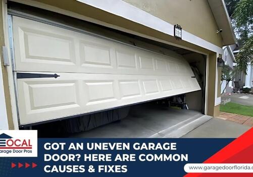 Uneven Garage Door