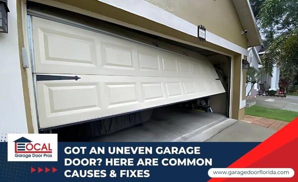 Uneven Garage Door
