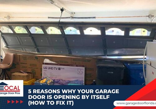 5 Reasons Why Your Garage Door is Opening By Itself