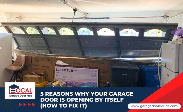 5 Reasons Why Your Garage Door is Opening By Itself