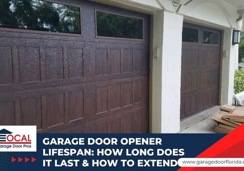 Garage door opener lifespan