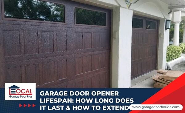 Garage door opener lifespan