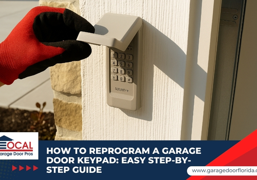 Reprograming a Garage Door Keypad