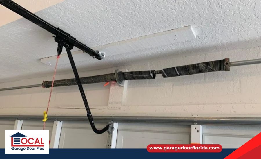 noisy garage door parts