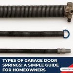 types of garage door springs