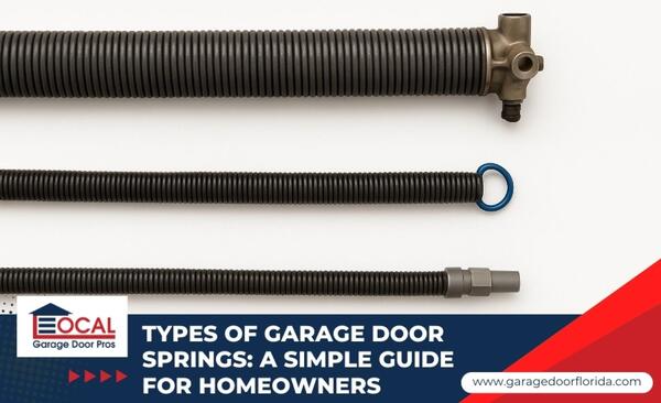 types of garage door springs