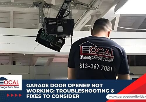 Garage Door Opener Not Working Troubleshooting Fixes To Consider