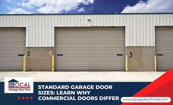 Standard Garage Door Sizes Learn Why Commercial Doors Differ