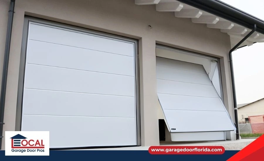Tilt-Up Canopy Doors