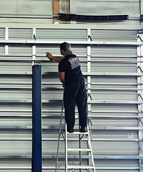Commercial garage door repair
