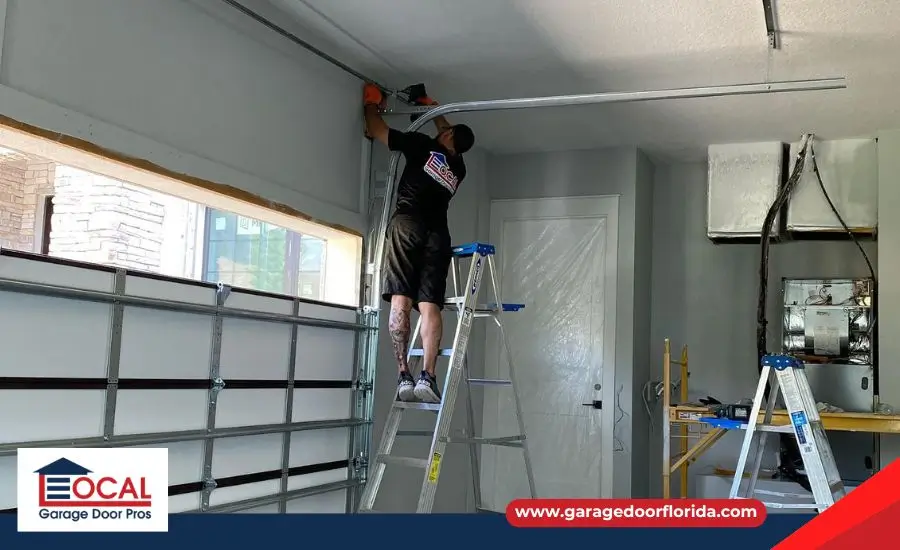 garage door installation team