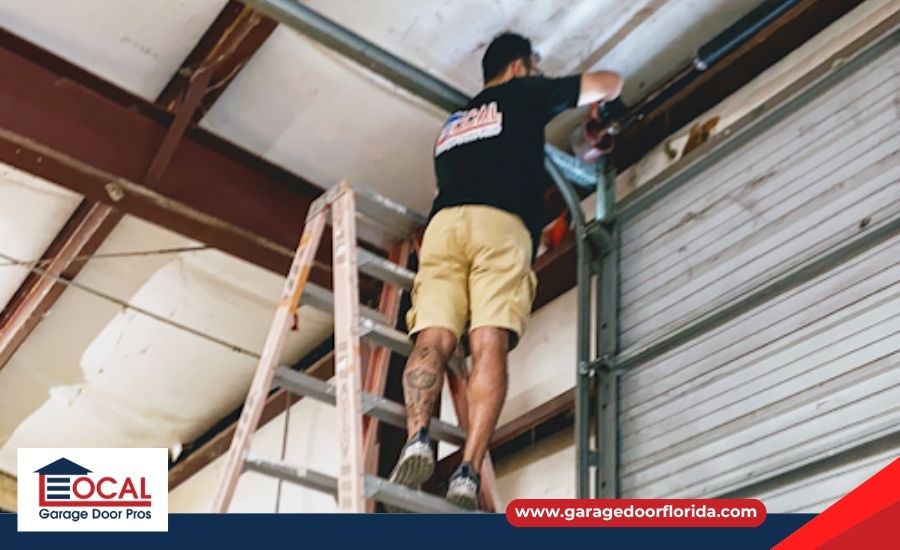 professional garage door technician