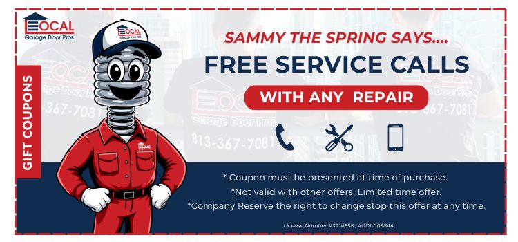 Local Garage Door free service calls