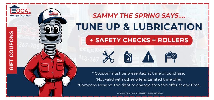Local Garage Door tune up lubrication