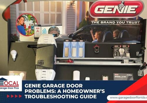 Genie garage door problems - Local Garage Door Pros fix Genie garage door